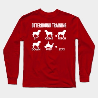 Otterhound Training Boxer Dog Tricks Long Sleeve T-Shirt